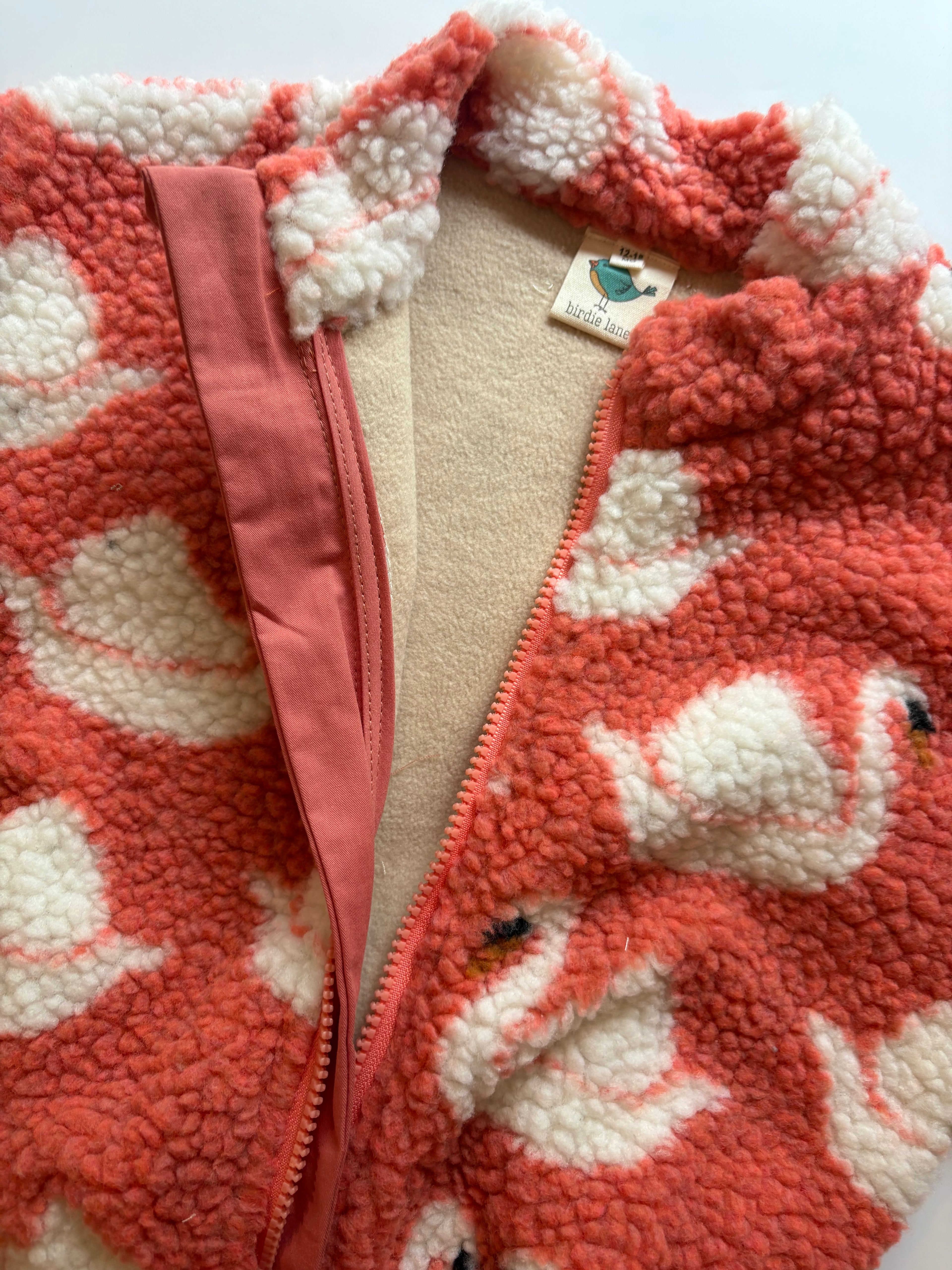 Pink Swan Fleece