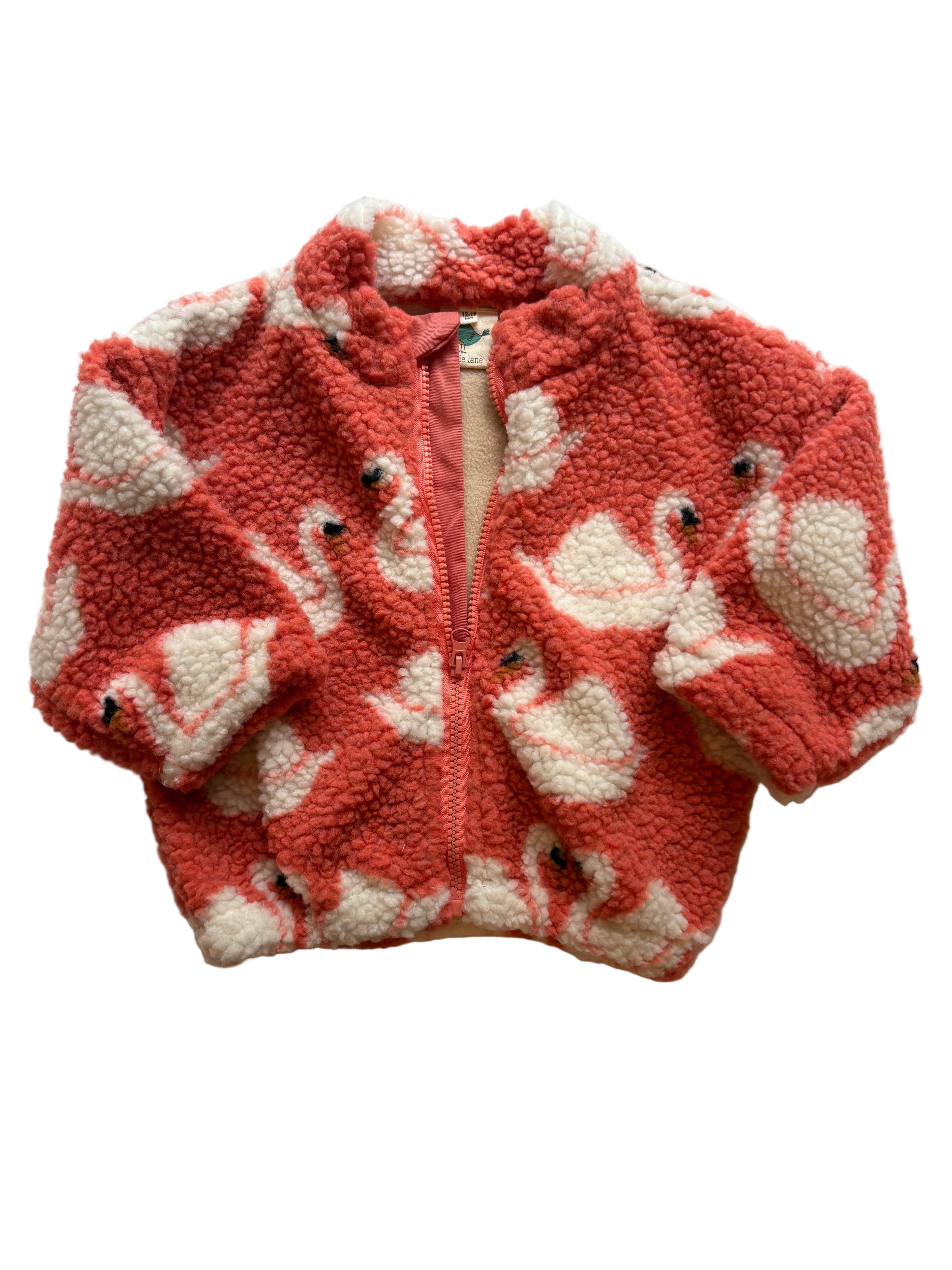 Pink Swan Fleece