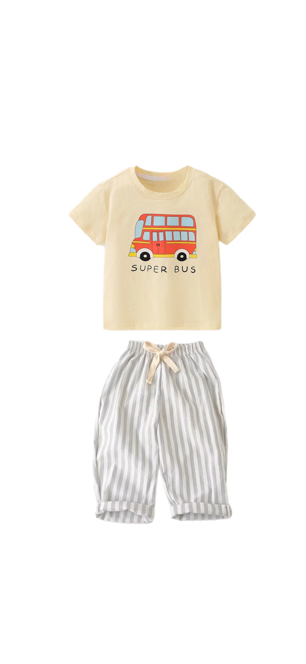 Cotton Stripe Pant